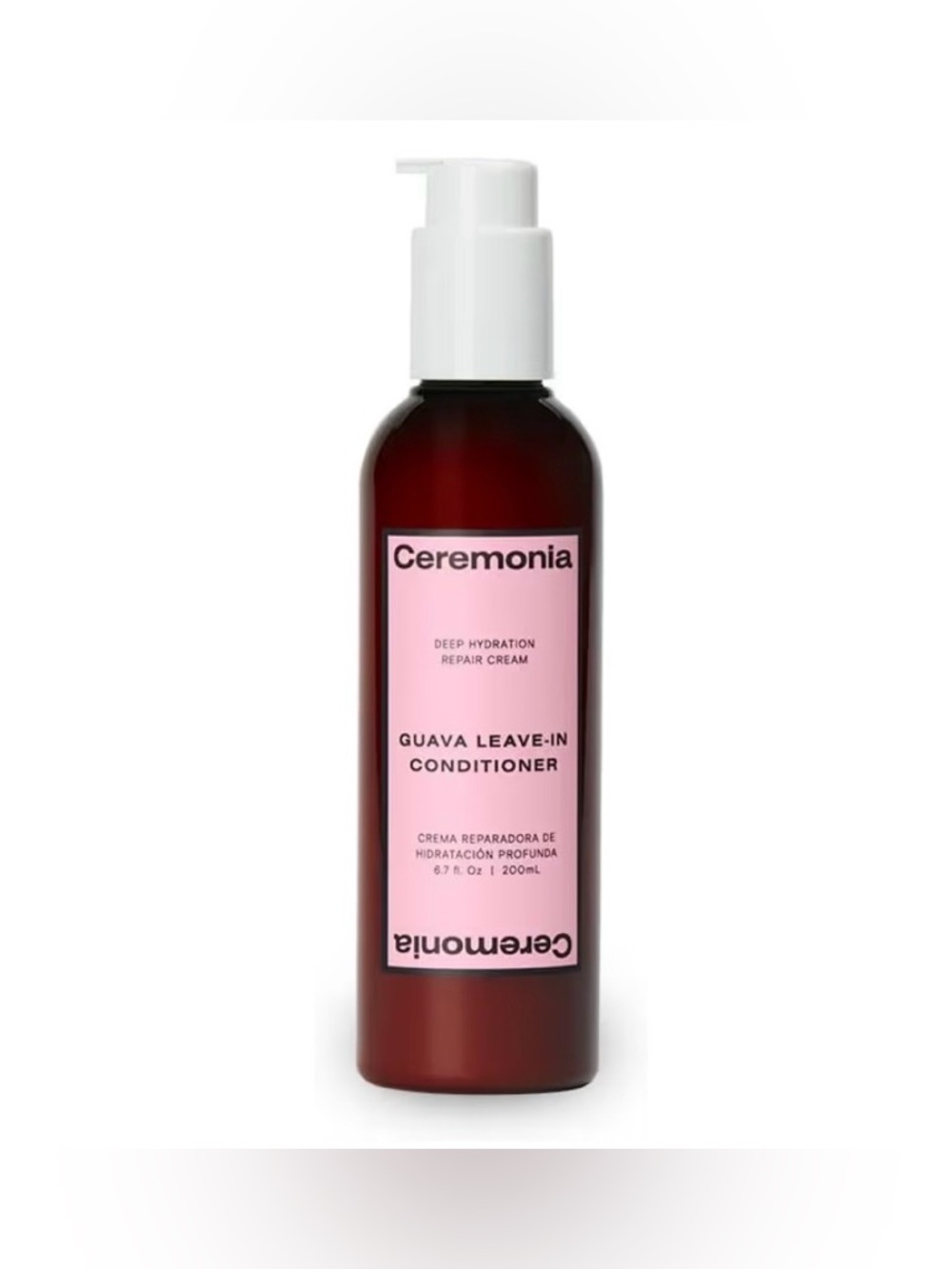 Ceremonia Guava Leave-In Conditioner for Dry & Frizzy Hair